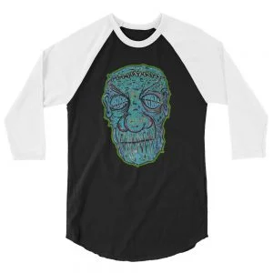 Zombie baseball shirt