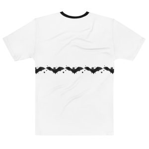 bat stripe poly t-shirt