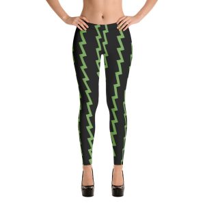 green zap leggings
