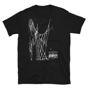 spider web black t-shirt