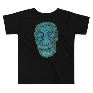 Zombie face toddler t-shirt