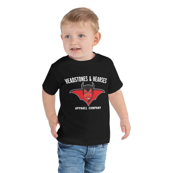 devil face toddler t-shirt