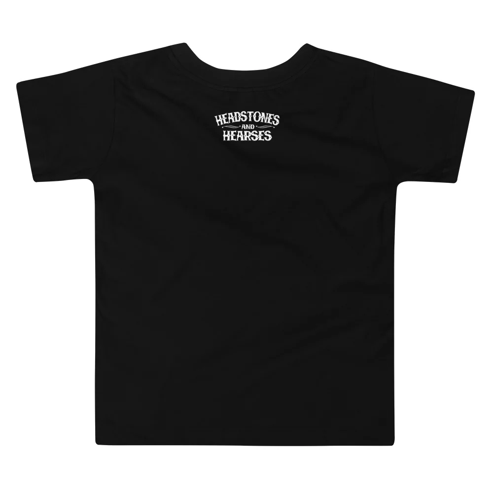 toddler t-shirt back logo top middle