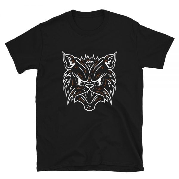 Black Cat Face t-shirt