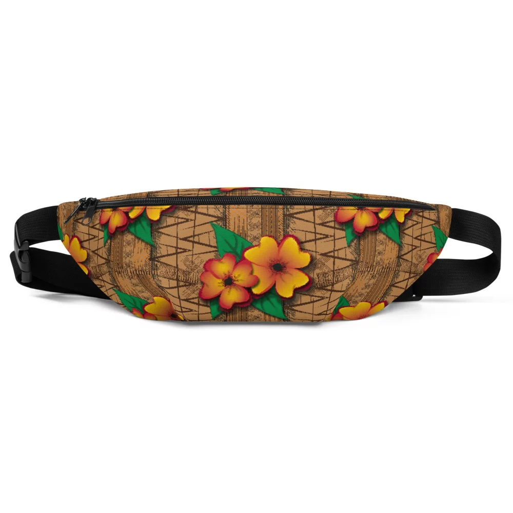 tiki style fanny pack