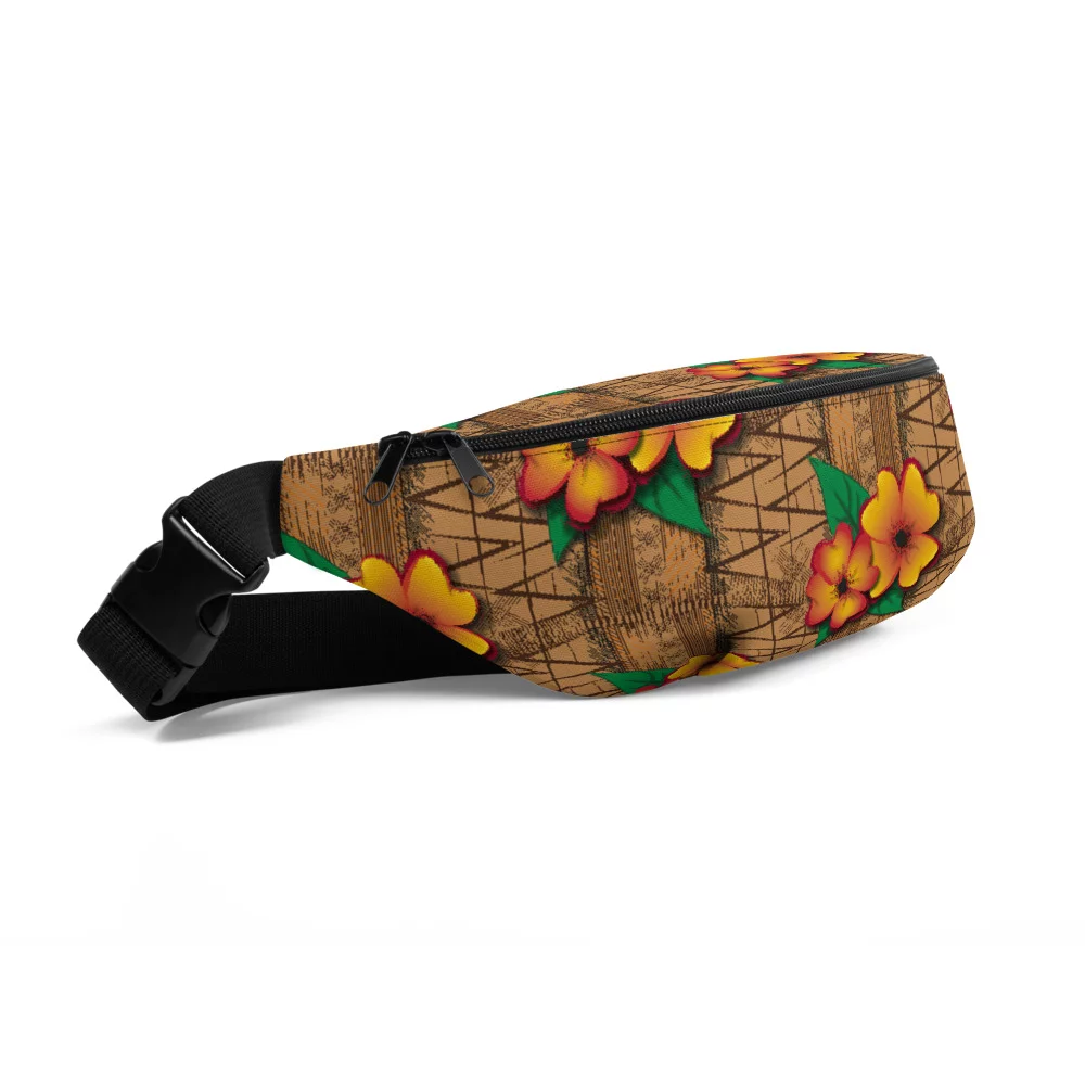 tiki style fanny pack