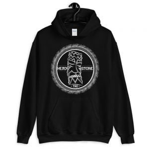 Head Stone Tiki hooded sweatshirt black hoodie