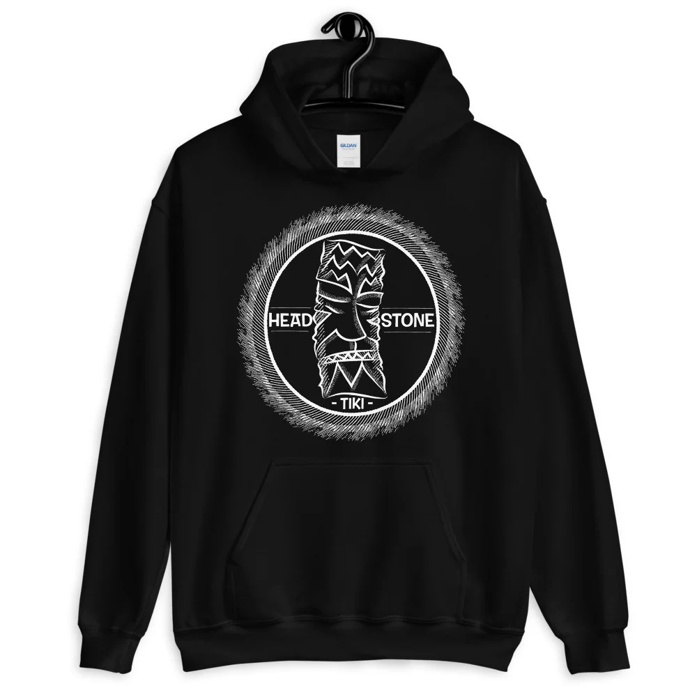 Head Stone Tiki hooded sweatshirt black hoodie