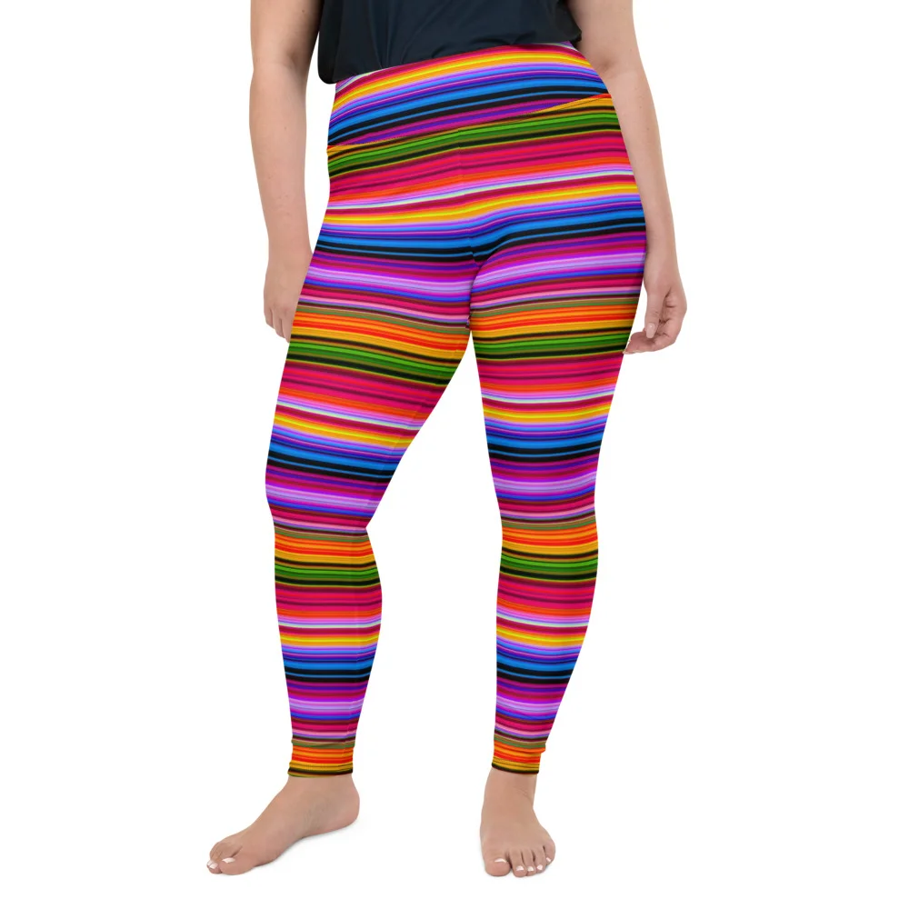 cute serape astyle leggings