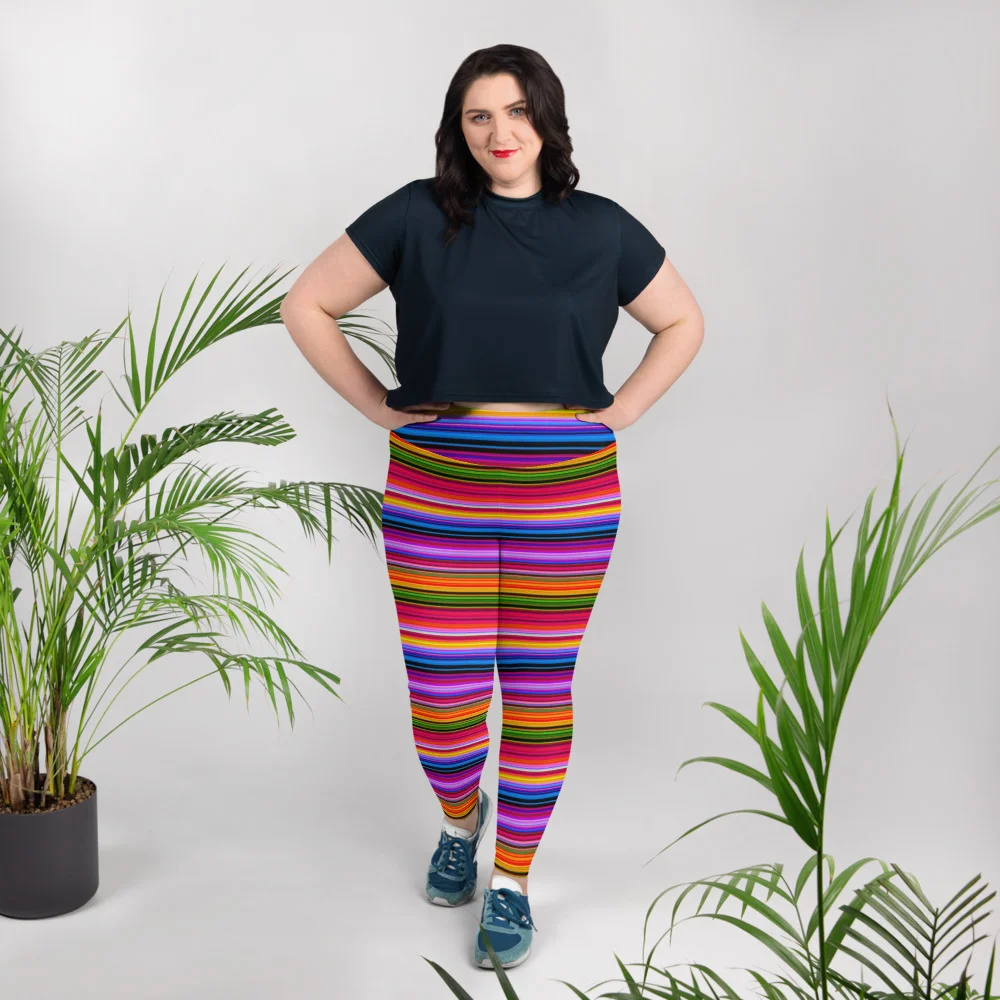 cute serape astyle leggings