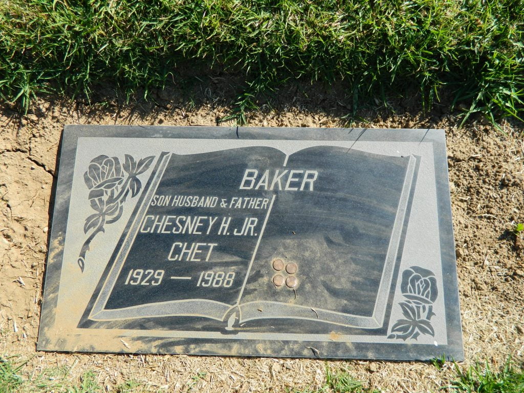 Chet Bakers grave