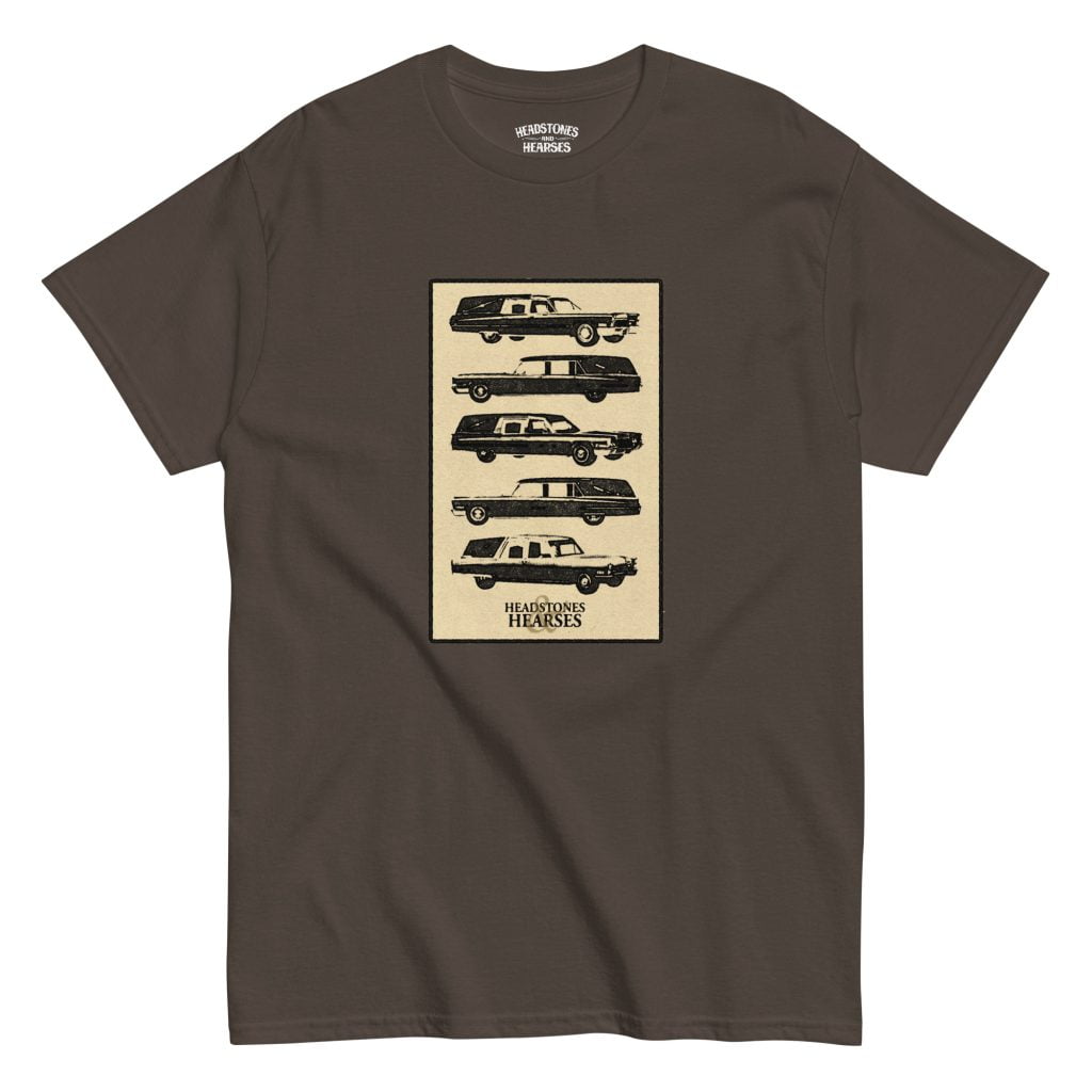 stacked hearses
