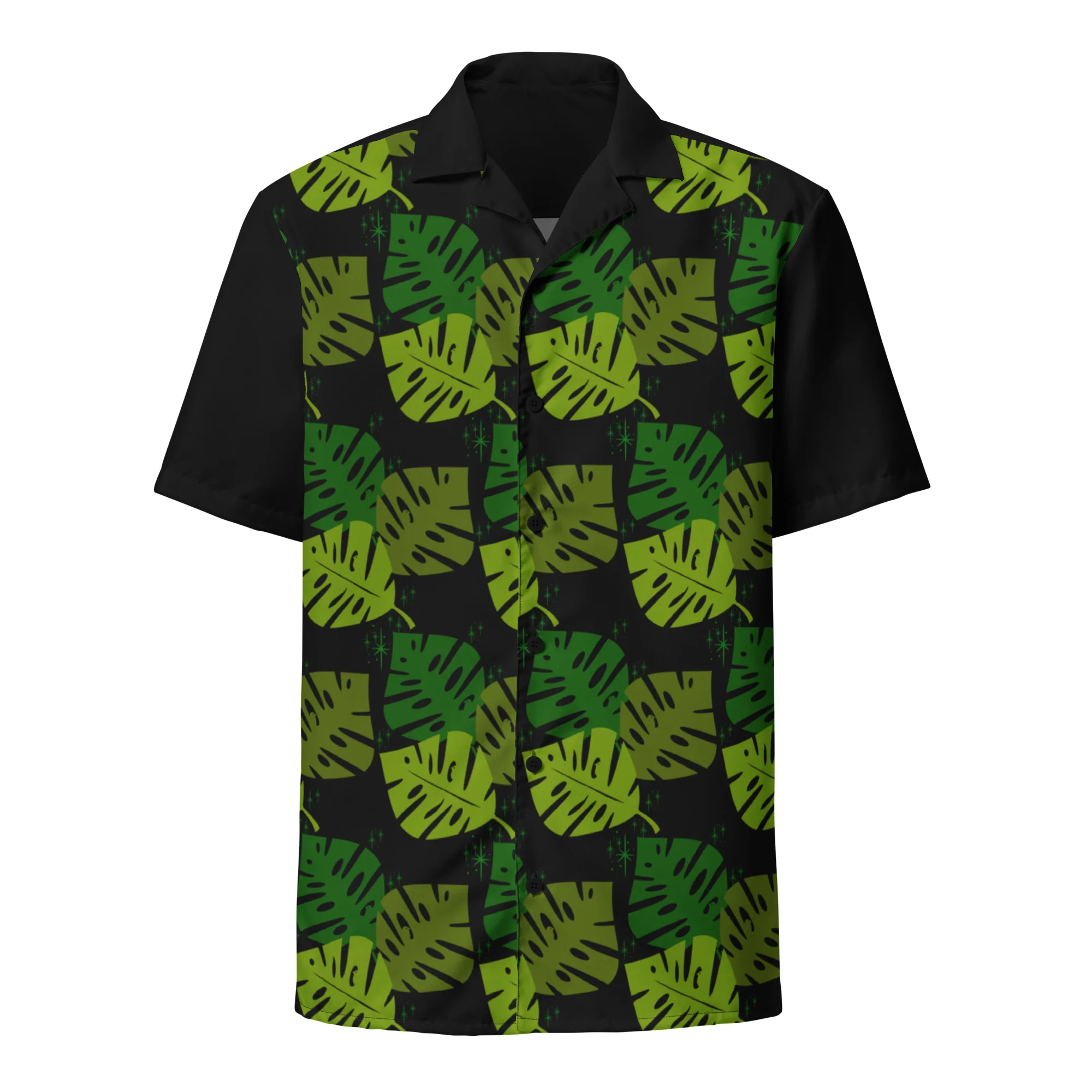 Monstera Camp Shirt