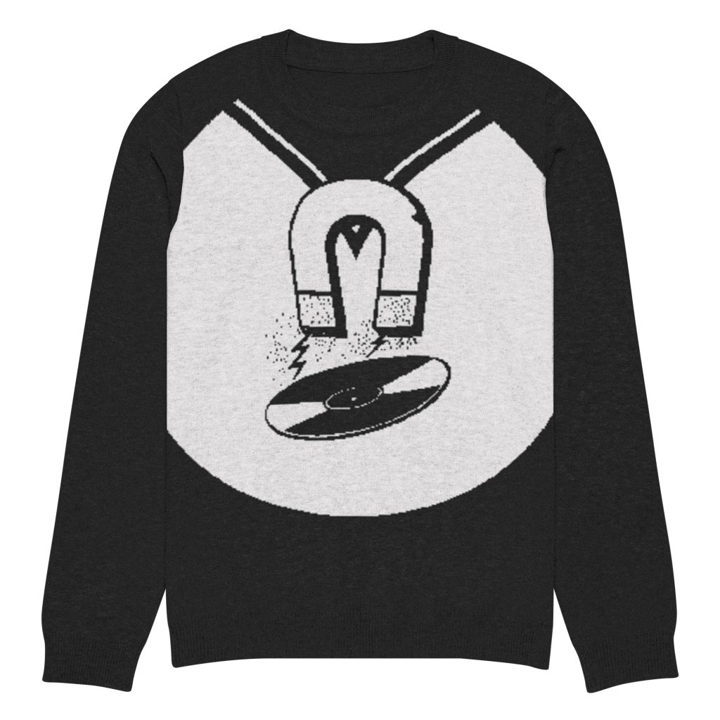 Record Magnet - Knitted crew neck sweater